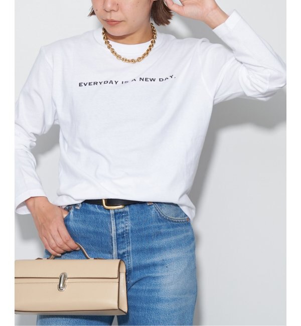 EVERYDAY IS A NEW DAY Tシャツ|Plage(プラージュ)の通販｜アイルミネ