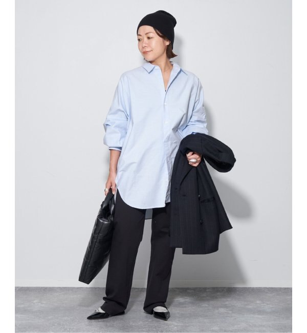 追加》Soft Oxford Long シャツ|Plage(プラージュ)の通販｜アイルミネ