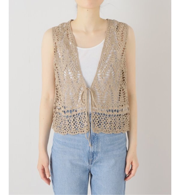 crochet gilet ベスト|Plage(プラージュ)の通販｜アイルミネ