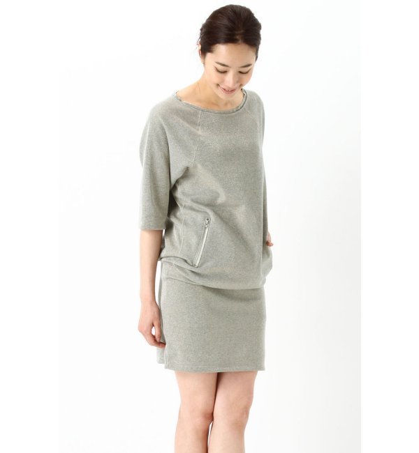 ラメリバー ZIPワンピース