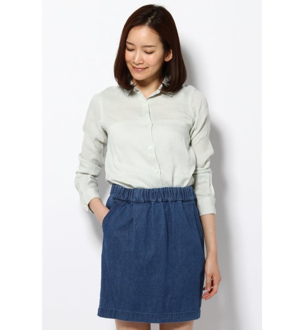 フレンチリネン レギュラーシャツ