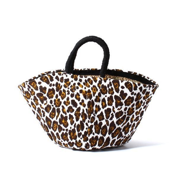 ANTONELLA GALASSO レオパード柄カゴバッグBIG
