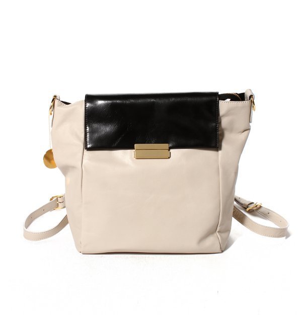 BARDOT ROSE レクタングルロック3WAYリュック