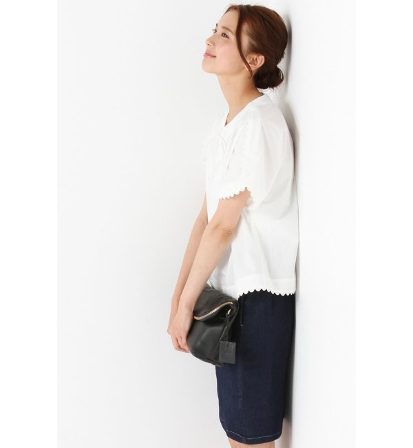 t.yamai paris タイプライターブラウス