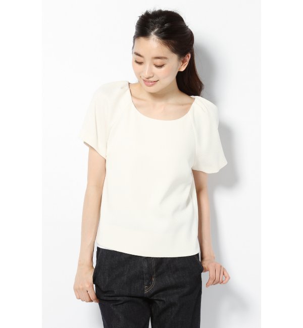 ブッチャーストレッチS/S ブラウス