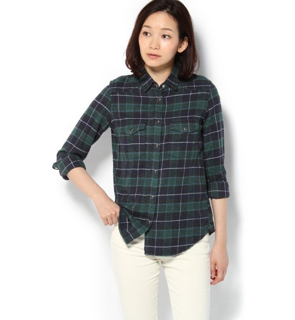 LuxLuft ネルチェックシャツ