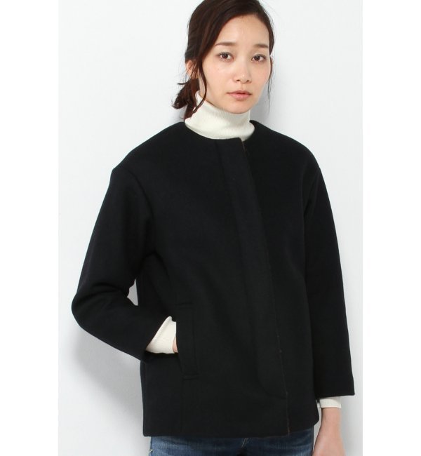 アルパカループボンディング ショートコート