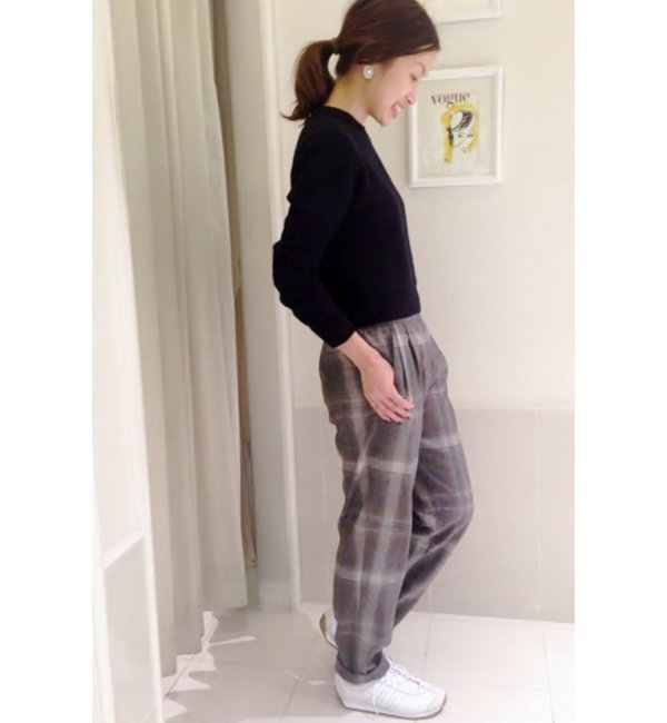 sessun チェックパンツ