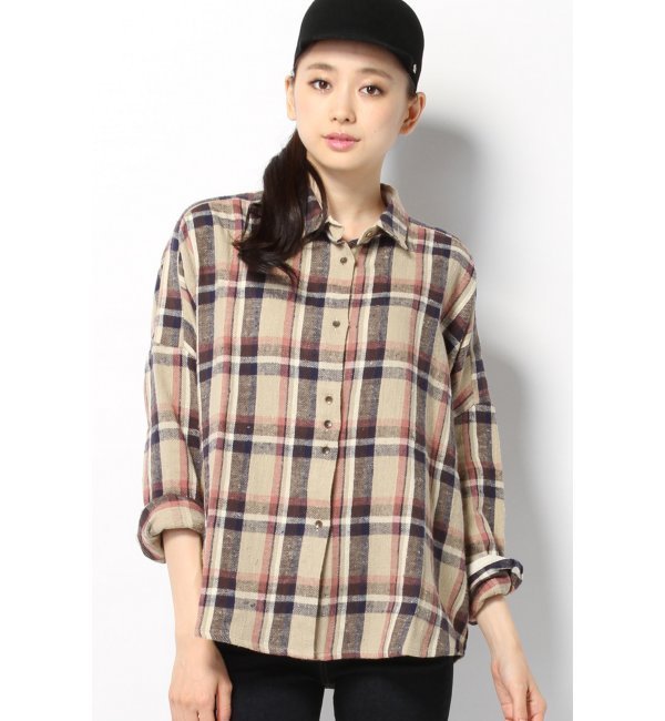 sessun チェックシャツ