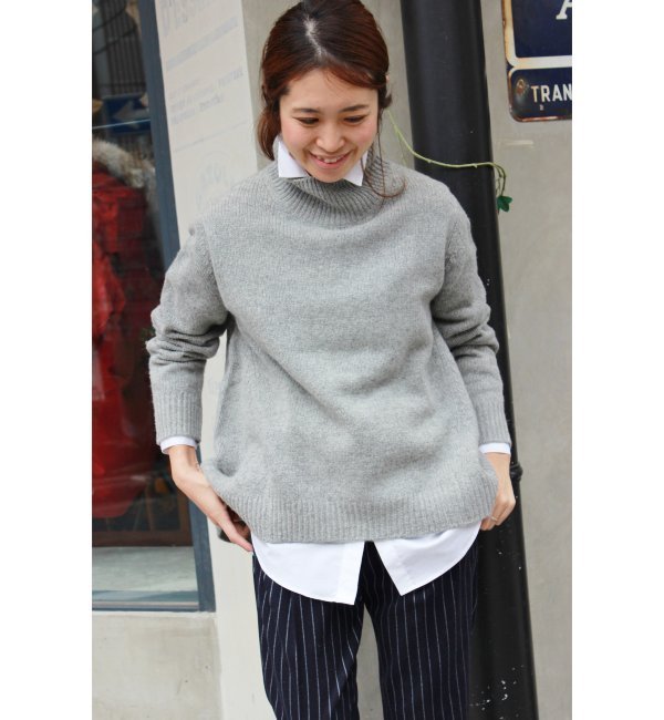 ブロードロングシャツ