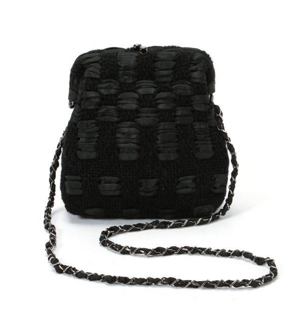 MARIA LA ROSA ハンドウーブンガマグチBAG