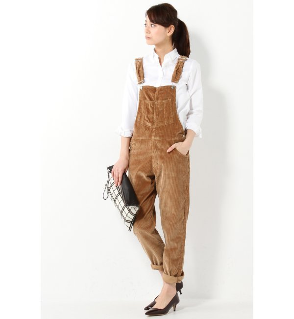 Berangere Claire コーデュロイサロペット