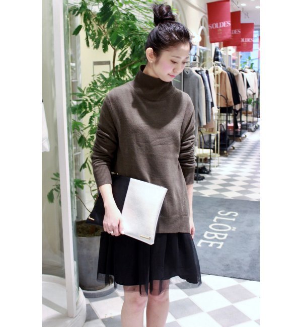 Hashibami グリッタークラッチ