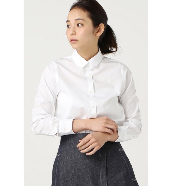 THOMAS MASON ラウンドカラーシャツ