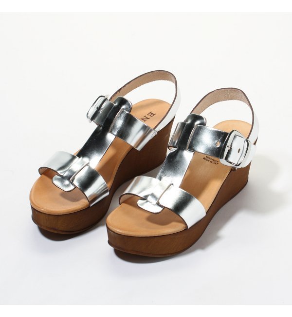 ENESS WOOD WEDGESOLE サンダル