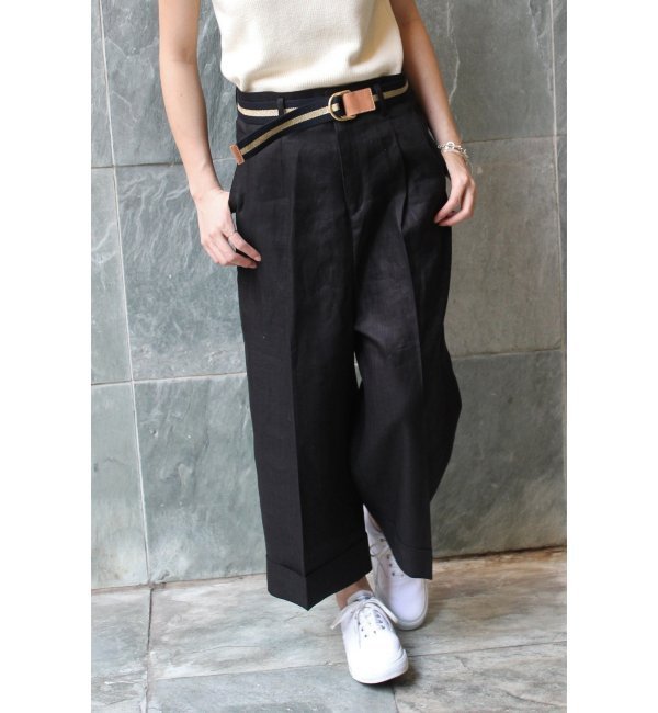 Linen herrinborn パンツ