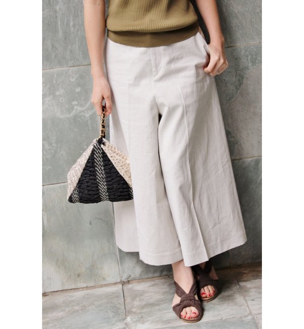 Maria La Rosa トライアングルクラッチバッグ