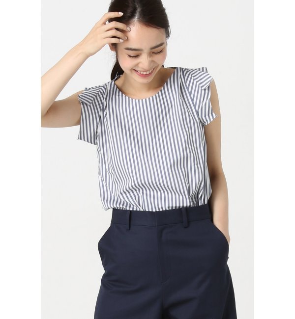 AMBALI STRIPE ブラウス