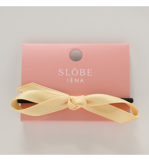 IENA SLOBE リボンヘアゴム