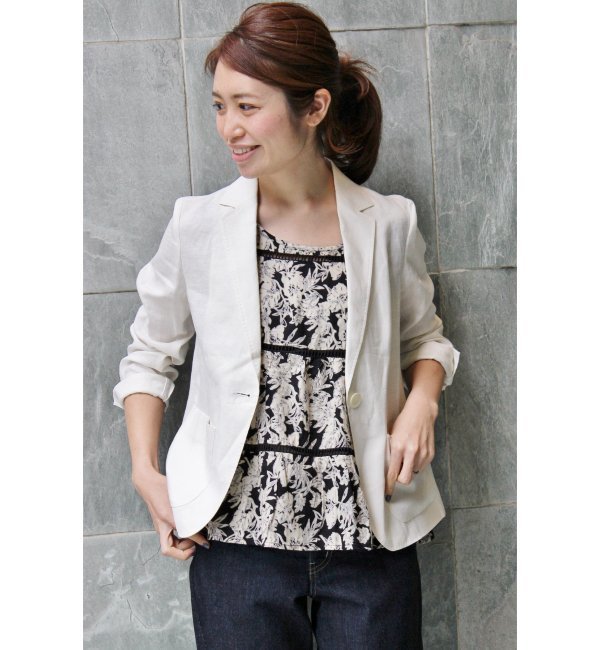 neQuittezpas ノースリーブブラウス