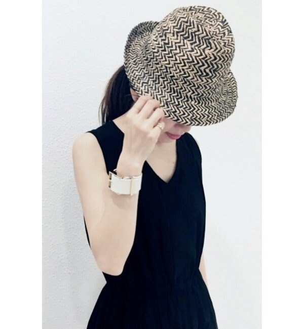 soeur ラフィアハット