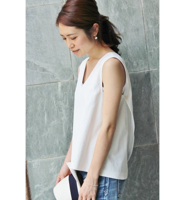 ドライオックス バッククロスプルオーバーブラウス