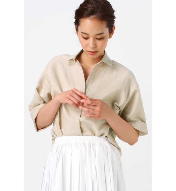 C/LIスキッパーシャツ
