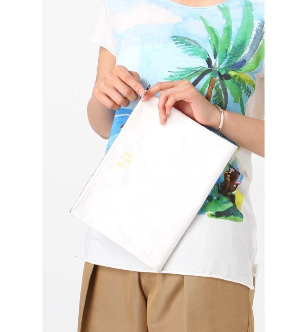 【イエナ/IENA】 LESLIE DAVID*IENA 別注ペーパークラッチS [送料無料]