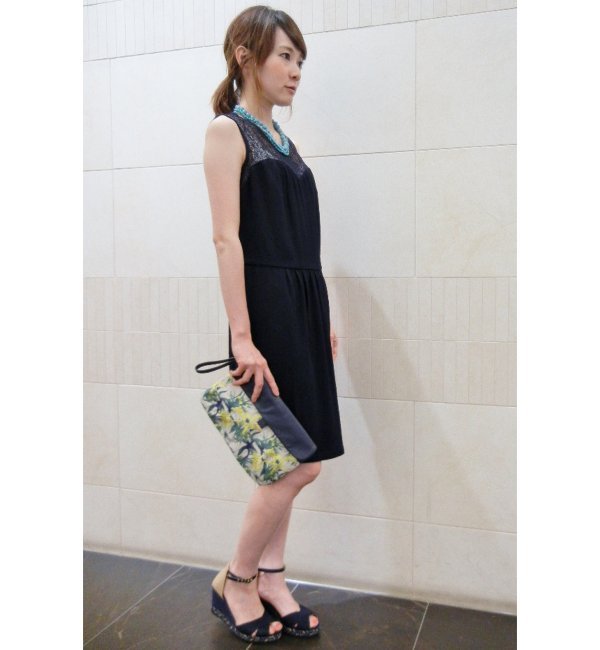 SESSUN BACKレースワンピース