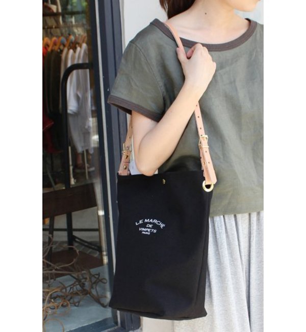 《追加》LE MARCHE DE VIMPETS キャンバスショルダーバッグ