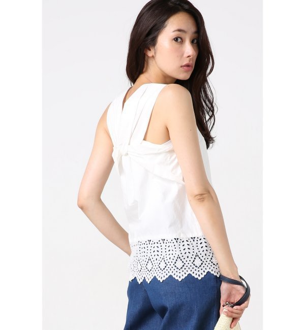 バックストラップLACEブラウス◆