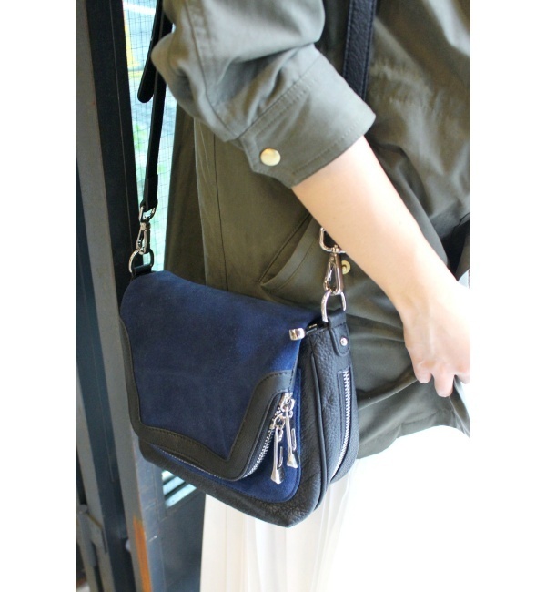 【イエナ/IENA】 JULIA スエード×レザーポシェット◆ [送料無料]