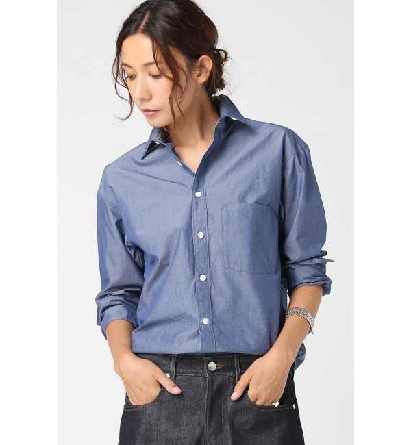 【イエナ/IENA】 AILE 160/3ポプリン レギュラーシャツ [送料無料]