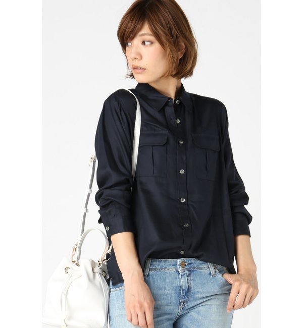 【イエナ/IENA】 ミリタリーツイルシャツ [送料無料]