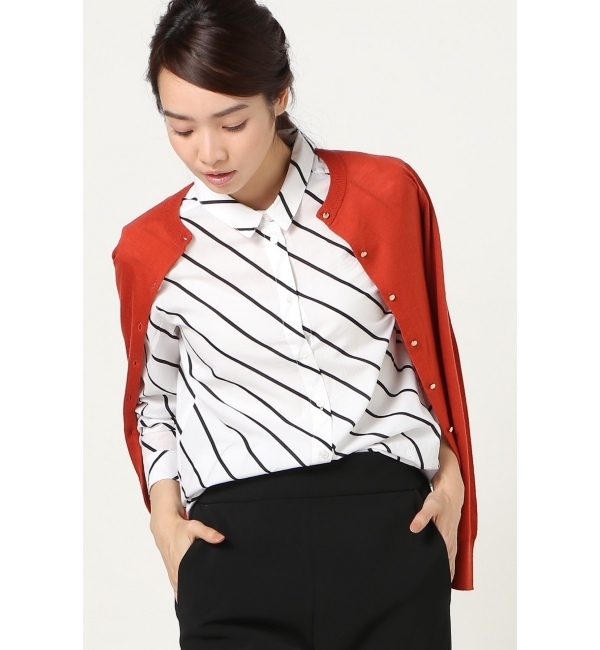 【イエナ/IENA】 Karine Lecchi ストライプシャツ [送料無料]