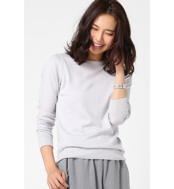 【イエナ/IENA】 SUNSPEL LONG SLEEVE CREW NECK JUMPER [送料無料]