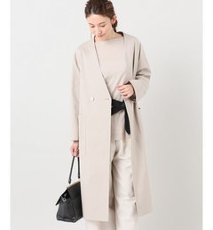 【イエナ/IENA】 AILE C/N ブロックス Vネック コート [送料無料]