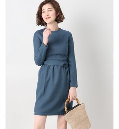 【イエナ/IENA】 AMBALI ロングスリーブワンピース [送料無料]