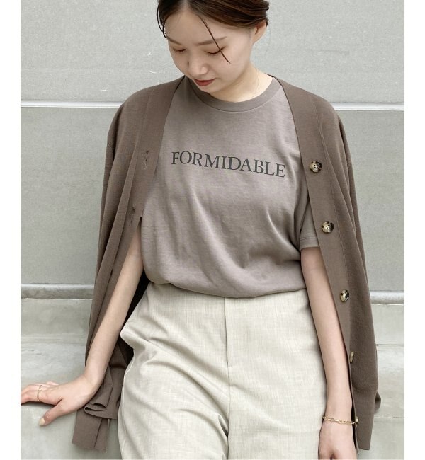 追加》FORMIDABLEロゴプリントＴシャツ◇|IENA(イエナ)の通販｜アイルミネ