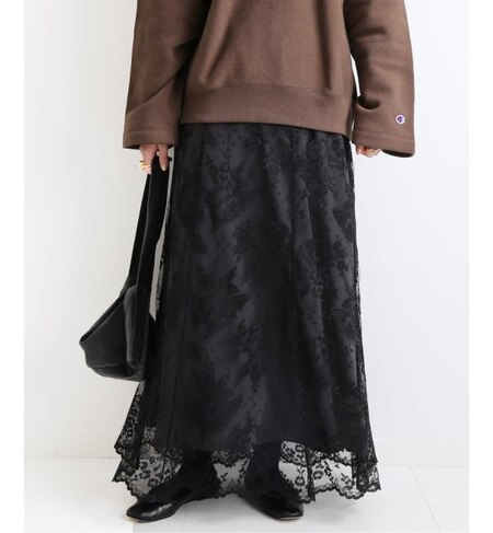 Klauber レースフレアスカート スカート イエナ Iena の通販 アイルミネ