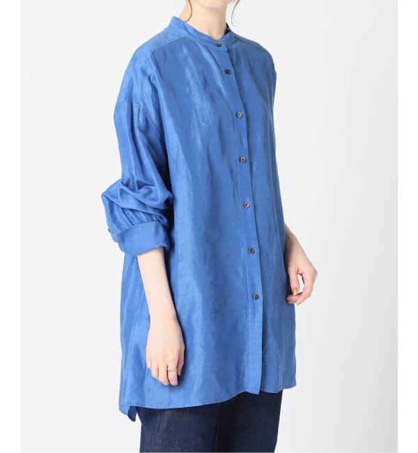 ラミーリヨセルバックギャザーシャツ |IENA(イエナ)の通販｜アイルミネ