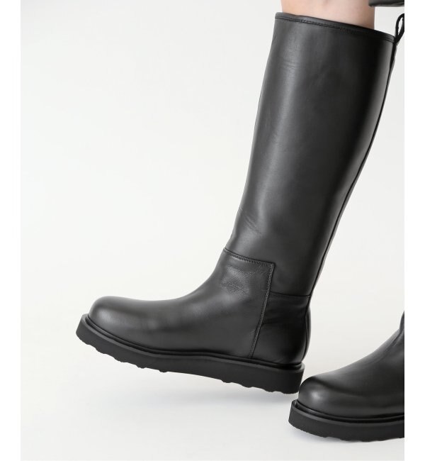 6 黒 CAMINANDO RIDING LONG BOOTS ドゥーズィエム - www.onkajans.com