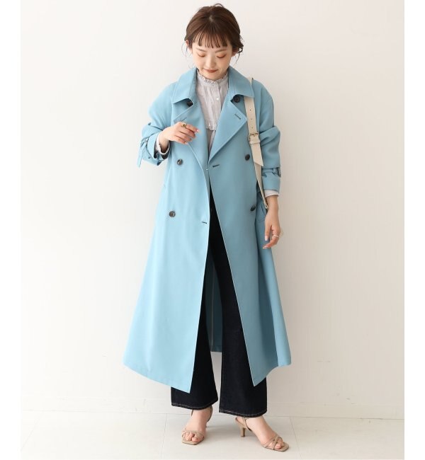 大放出セール yori ヨリ ステンショートコート ジャケット トレンチ 36