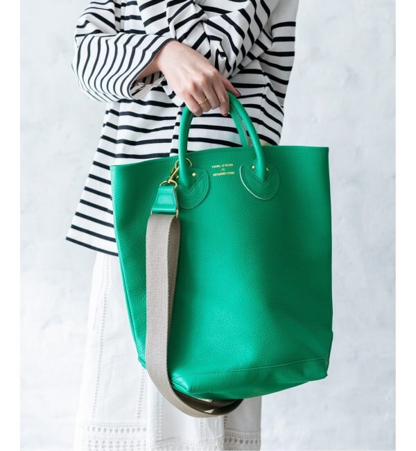 《追加2》【YOUNG&OLSEN/ヤングアンドオルセン】EMBOSSED LEATHER HAVERSACK◆