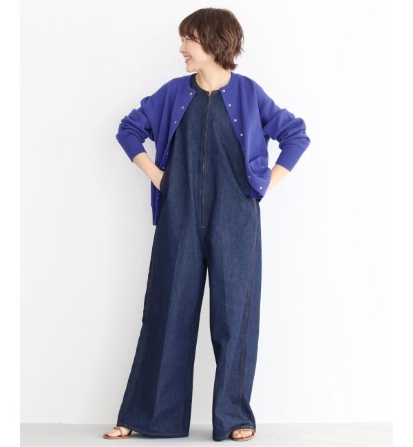 コットンドットスナップクルーカーディガン◇|IENA(イエナ)の通販|アイルミネ コットンドットスナップクルーカーディガン◇|IENA(イエナ)の通販|アイルミネ