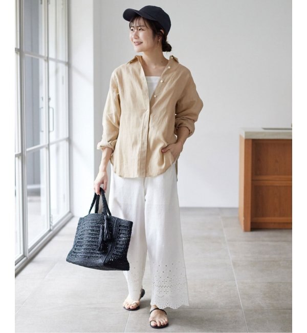 European Linen レギュラーシャツ