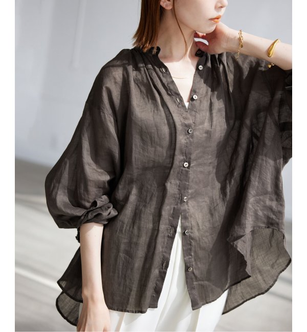 ラミーギャザーシャツ|IENA(イエナ)の通販｜アイルミネ