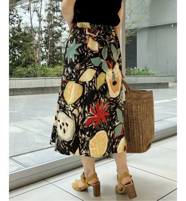 【SOFIE D’HOORE/ソフィードール】fruit print スカート