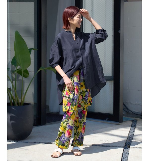 LAURENCE BRAS/ローレンス ブラ】Flower print pants|IENA(イエナ)の