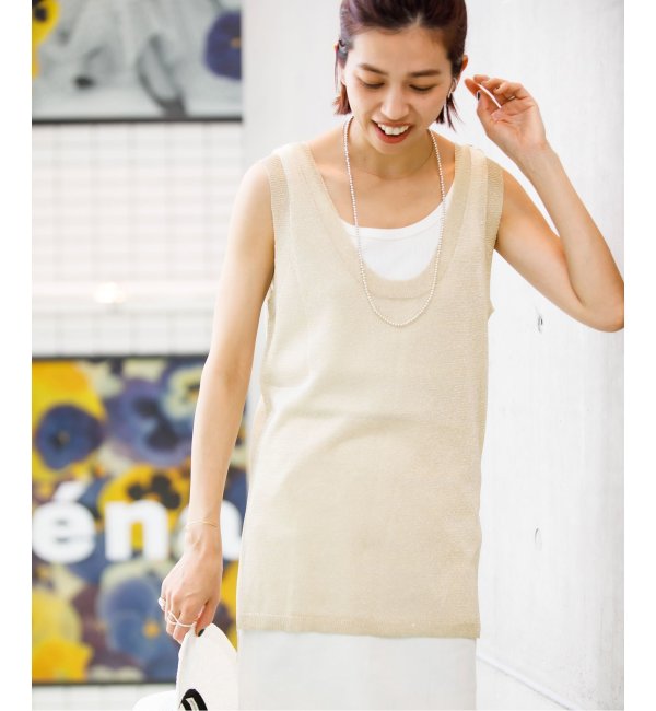 【Loro/ローロ】 Glitter Tanktop / タンクトップ